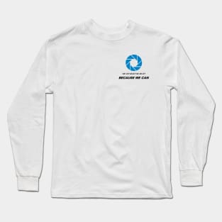 We Do What We Must- Blue Long Sleeve T-Shirt